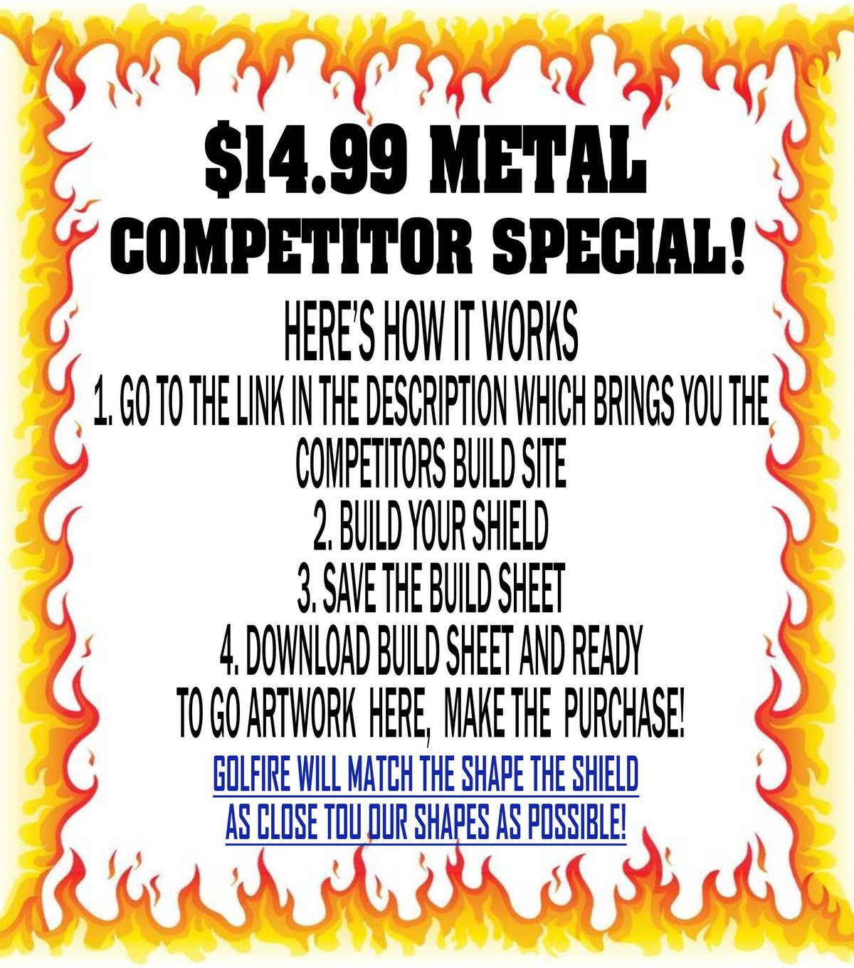 14.99 C0MPETITOR METAL SPECIAL
