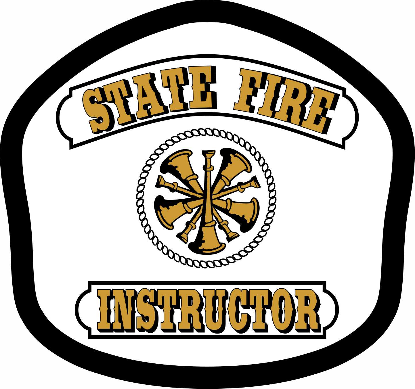 LA MODERN TIN SHIELD – GOLFIRE FIREFIGHTER SHIELDS - METAL AND LEATHER ...