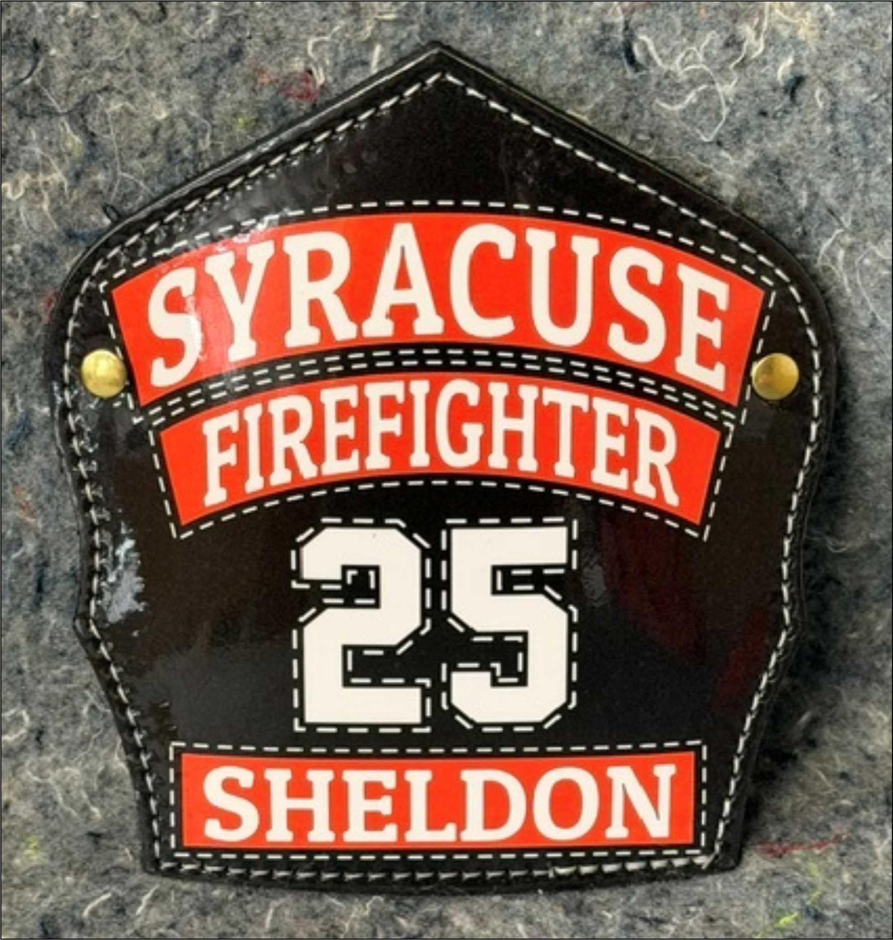 PRINTED LEATHER SHIELDS