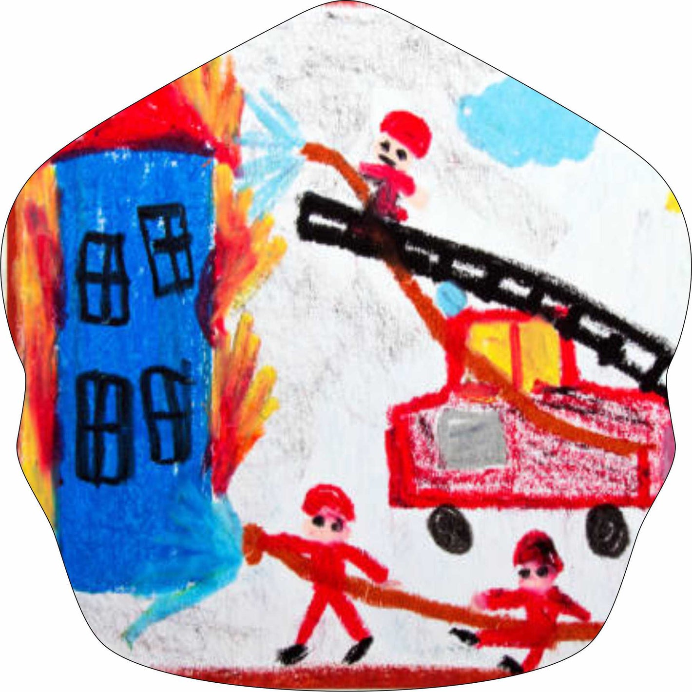 KIDS CORNER - ART ON A SHIELD