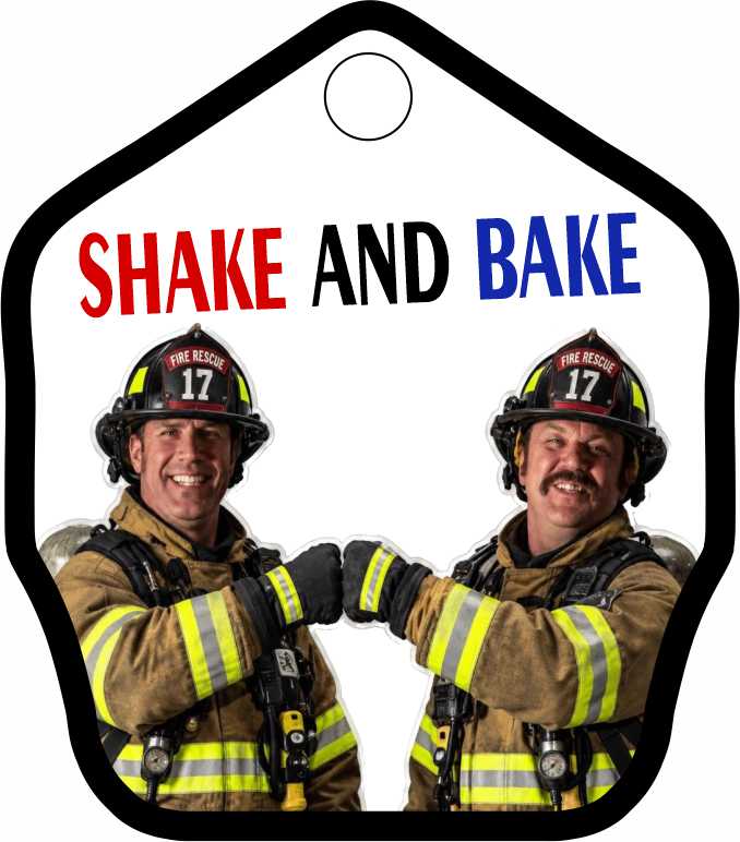 SHAKE AND BAKE KEY CHAIN