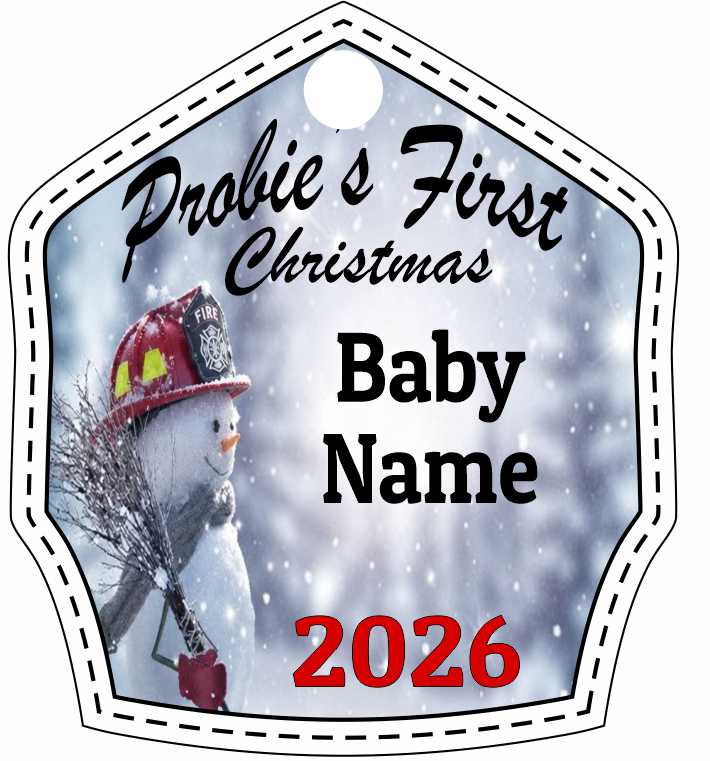 BABY'S FIRST CHRISTMAS ORNAMENT