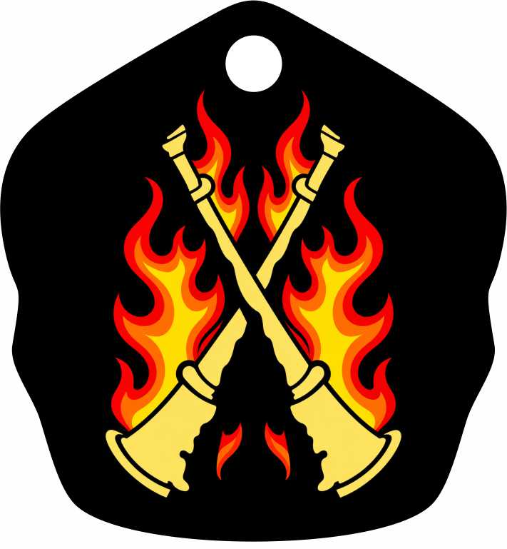 BATT. CHIEF METAL KEY CHAIN