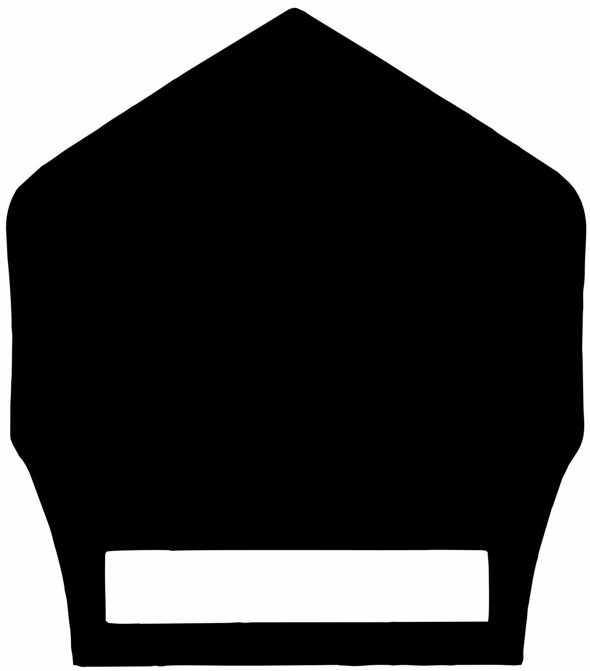 6 INCH 1 BOTTOM PANEL SHIELD – GOLFIRE FIREFIGHTER SHIELDS - METAL AND ...