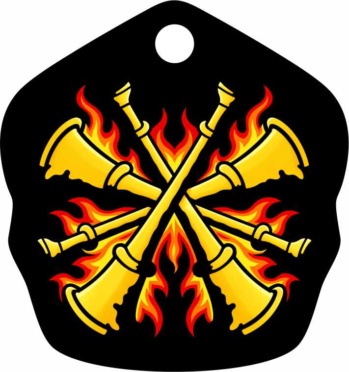 DEPUTY ASST. CHIEF METAL KEY CHAIN