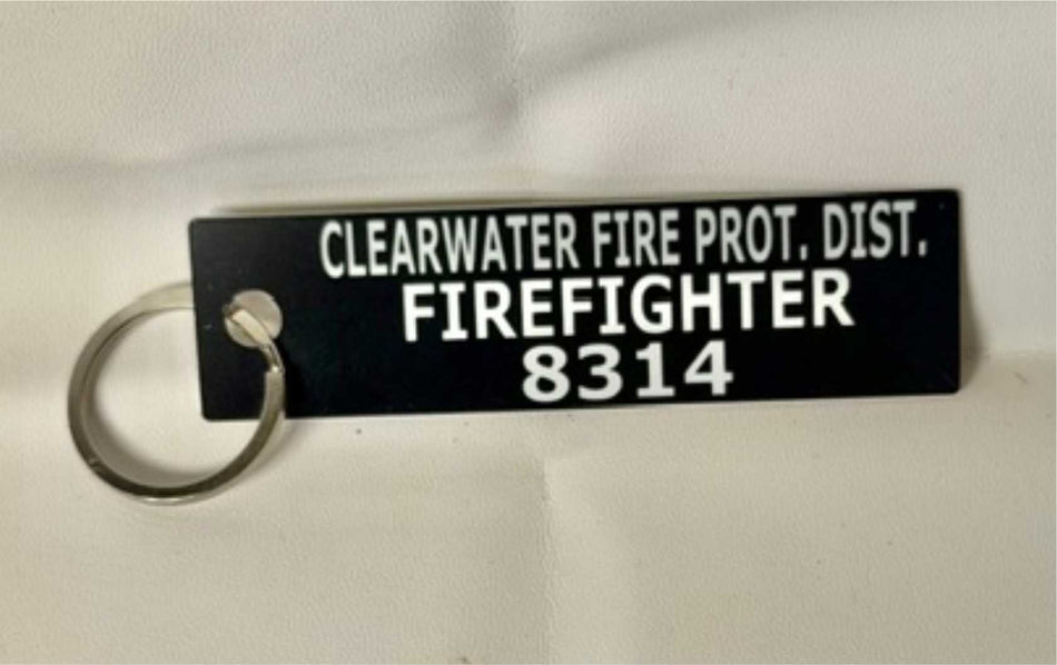FIREFIGHTER TIN ACCOUNTABILITY TA W/ KEY RING