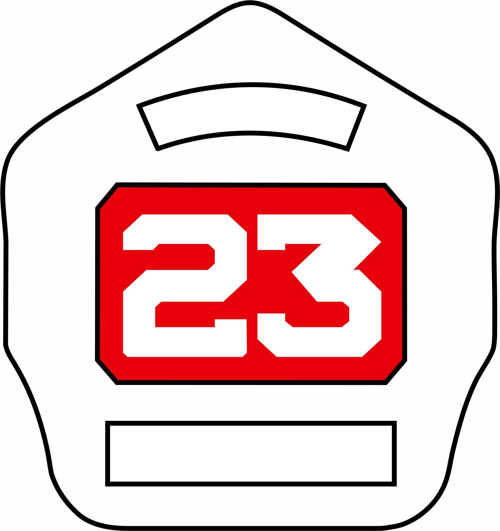 TS 2 PANEL REMOVABLE PASSPORT – GOLFIRE FIREFIGHTER SHIELDS - METAL AND ...